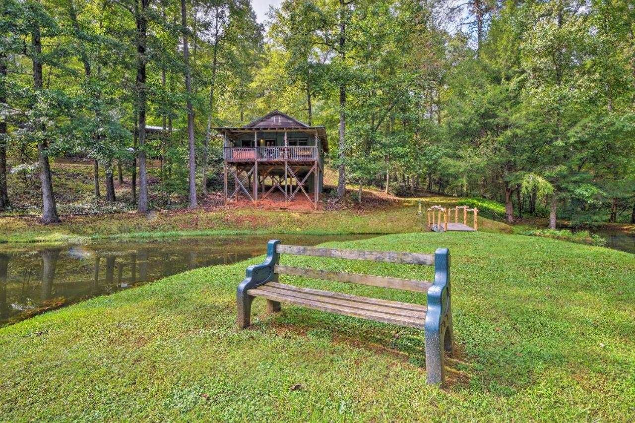 Secluded Family Retreat In Dahlonega With Hot Tub! Exterior foto